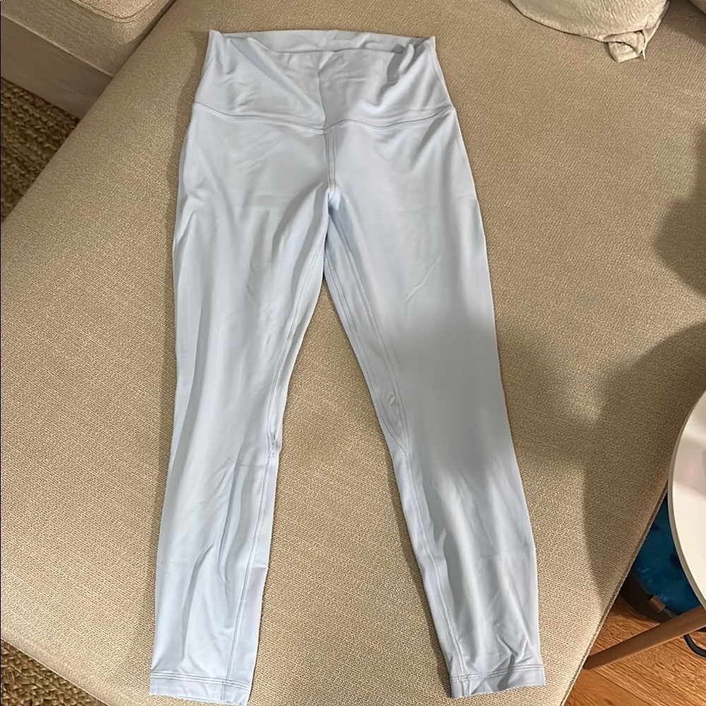 Light Blue High-Waisted Leggings